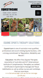 Mobile Screenshot of horsemassage.com.au